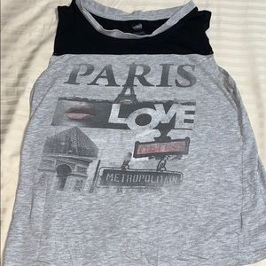 Paris tank top